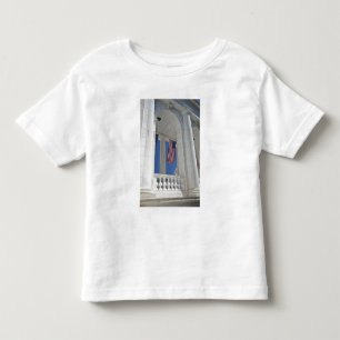 Camiseta De Bebé EE. UU., VA, Arlington. Se cuelgan banderas estado