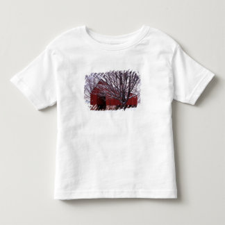Camiseta De Bebé EE. UU., Virginia, Condado de Fairfax, Granero y A
