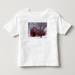 Camiseta De Bebé EE. UU., Virginia, Condado de Fairfax, Granero y A