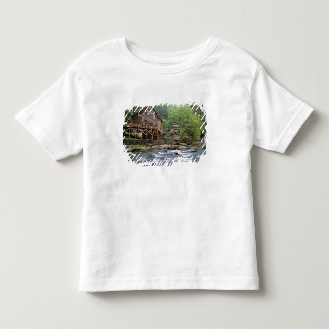 Camiseta De Bebé EE. UU., Virginia Occidental, Babcock SP. Rustic G (Anverso)