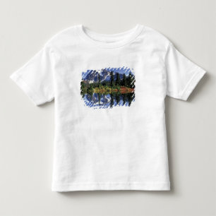 Camiseta De Bebé EE. UU., WA, Heather Meadows RA. Monte Shuksan en