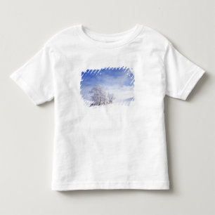 Camiseta De Bebé EE. UU., Washington, Área de Palouse, Negro Helado