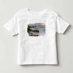 Camiseta De Bebé EE. UU., Washington, Islas San Juan. Las olas choc