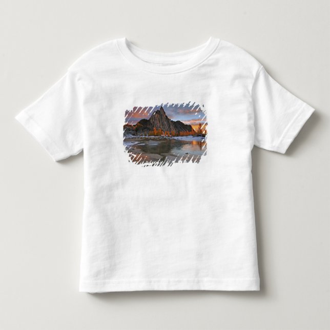Camiseta De Bebé EE. UU., Washington, Montañas Cascade. Prusik (Anverso)