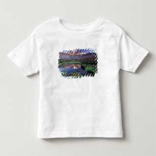 Camiseta De Bebé EE. UU., Washington, Mt. Rainier NP, amanecer,