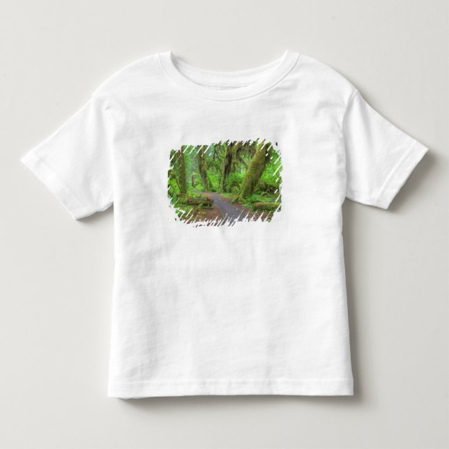 Camiseta De Bebé EE. UU., Washington, Parque Nacional Olímpico, Hoh (Anverso)