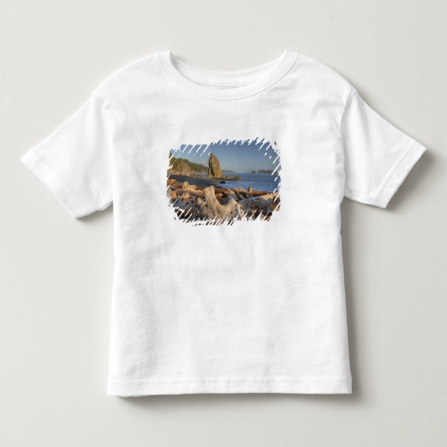 Camiseta De Bebé EE. UU., Washington, Parque Nacional Olímpico, Ria (Anverso)