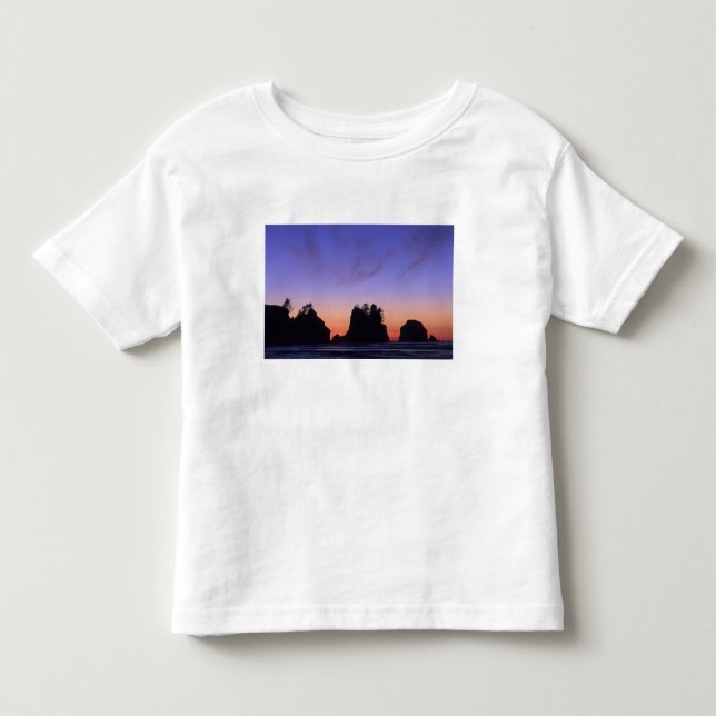 Camiseta De Bebé EE. UU., Washington, Parque Nacional Olímpico, Shi (Anverso)