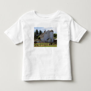 Camiseta De Bebé EE. UU., Washington, Pullman, Granero