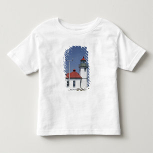Camiseta De Bebé EE. UU., Washington, Seattle, Alki Point Lighthous
