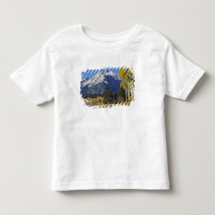 Camiseta De Bebé EE. UU., Wyoming, Grand Teton NP. Teton Parkway
