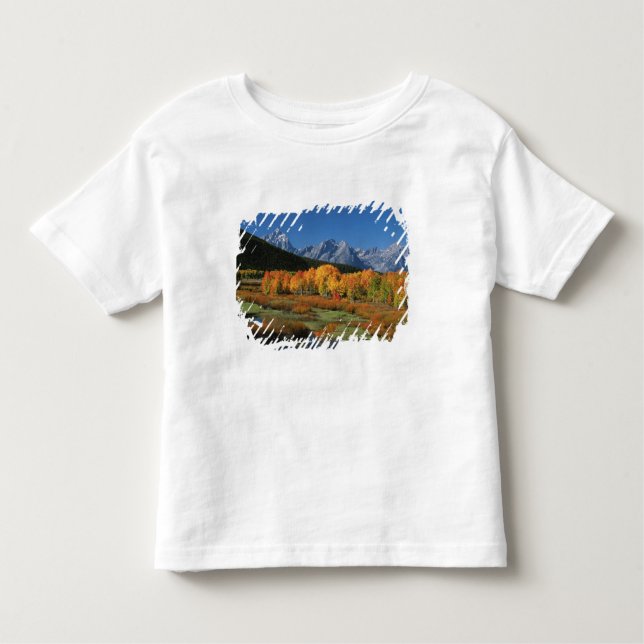 Camiseta De Bebé EE.UU., Wyoming, Parque Nacional de los Grandes Te (Anverso)