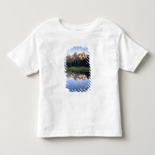 Camiseta De Bebé EE. UU., Wyoming, Parque Nacional Grand Teton. Gra