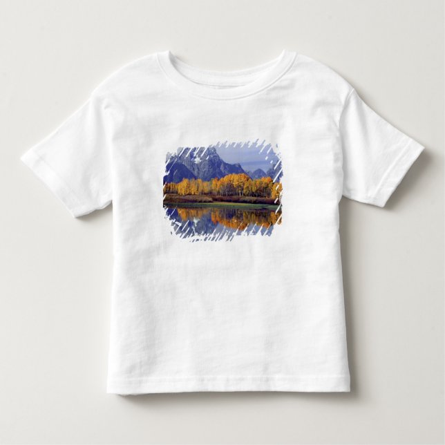 Camiseta De Bebé EE.UU., Wyoming, Parque Nacional Grand Teton. Mt. (Anverso)