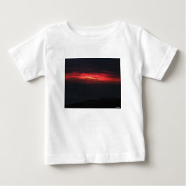 Camiseta De Bebé Eerie But Beautiful Sunset