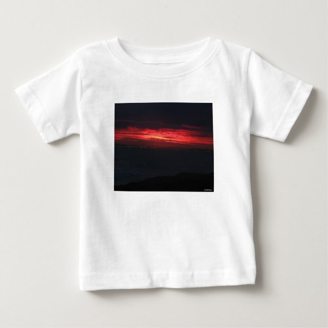 Camiseta De Bebé Eerie But Beautiful Sunset (Anverso)