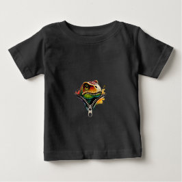Camiseta De Bebé Efecto de descompresión colorido de la cabeza del