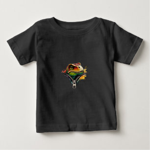 Camiseta De Bebé Efecto de descompresión colorido de la cabeza del