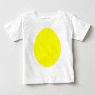 Camiseta De Bebé Egg el jGibney amarillo sólido los regalos de