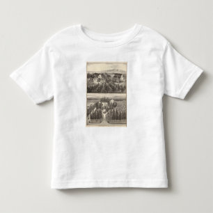 Camiseta De Bebé Egger, residencias de Haines, granjas