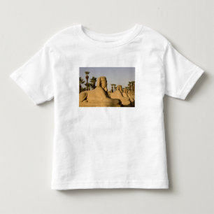 Camiseta De Bebé Egipto, Luxor. La Avenida de las Esfinges conduce