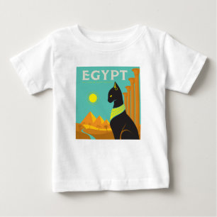 Camiseta De Bebé Egipto Tierra de realeza felina