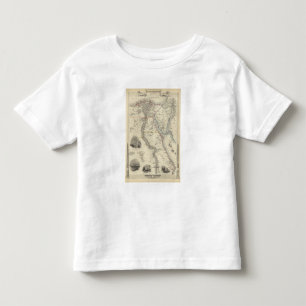 Camiseta De Bebé Egipto, y Arabia Petraea
