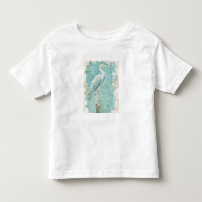 Camiseta De Bebé Egret tropical de los pájaros el | aún (Anverso)