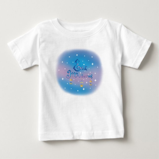 Camiseta De Bebé Eid Mubarak (Anverso)