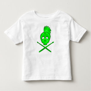 Camiseta De Bebé eje de balancín Toddler (verde) T