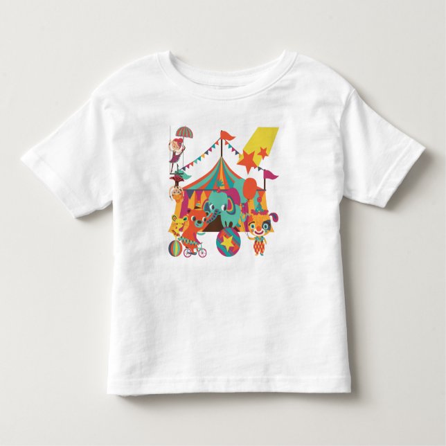 Camiseta De Bebé Ejecutantes de circo (Anverso)