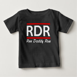 CAMISETA DE BEBÉ EJECUTAR DADDY RUN