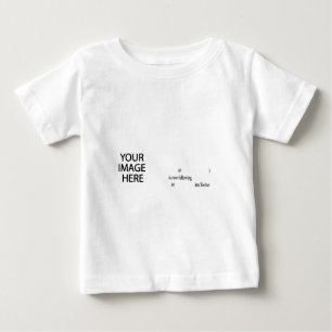 Camiseta De Bebé Ejemplo a continuación en Twitter Añadir imagen y