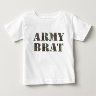 Camiseta De Bebé Ejército Brat