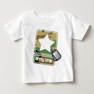 Camiseta De Bebé Ejército Brat