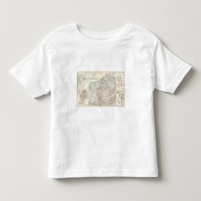 Camiseta De Bebé Ejército del Cumberland (Anverso)