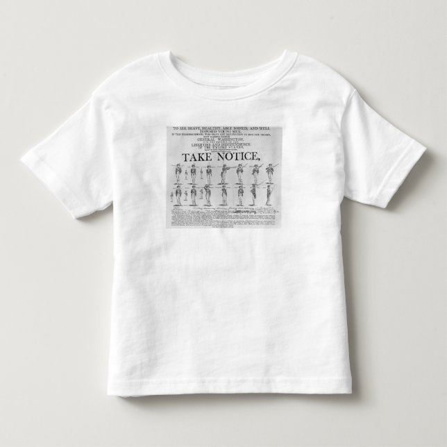 Camiseta De Bebé Ejército del EE. UU. que recluta mostrando (Anverso)