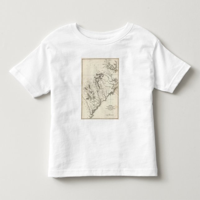 Camiseta De Bebé Ejército del sur, en Virginia (Anverso)