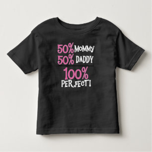 Camiseta De Bebé El 100 por ciento perfecciona rosa