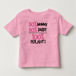 Camiseta De Bebé El 100 por ciento perfecciona rosa