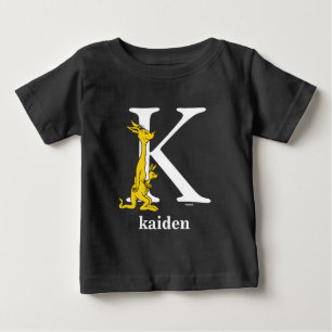Camiseta De Bebé El ABC de Dr. Seuss: Letra K - Blanco Agrega tu