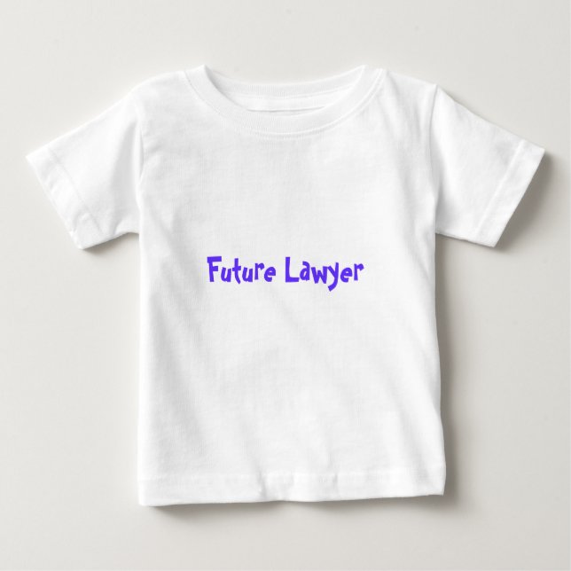 Camiseta De Bebé El abogado futuro apenas tiene gusto del papá (Anverso)