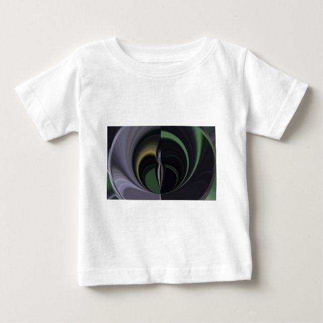 Camiseta De Bebé El abrazo de Aurora: Kaleidoscopio cósmico (Anverso)