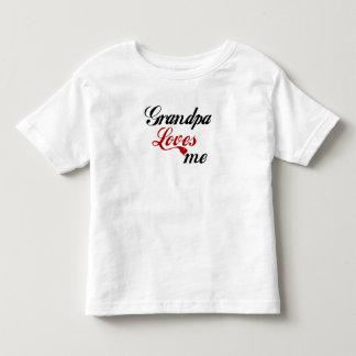 Camiseta De Bebé el abuelo me ama