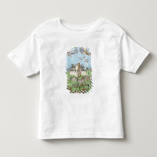 Camiseta De Bebé El acampamento de las fuerzas inglesas (Anverso)