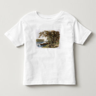 Camiseta De Bebé El acampamento de los viajeros en el Missouri,