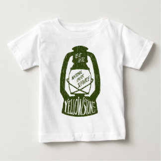 Camiseta De Bebé El acampar de Yellowstone