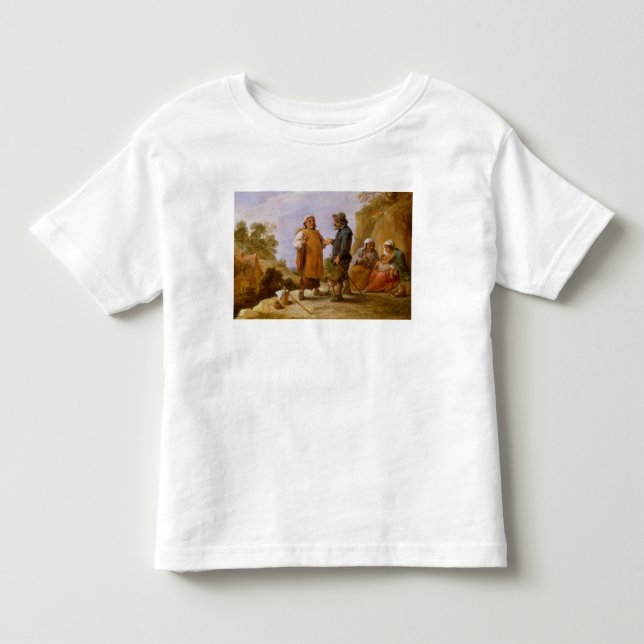 Camiseta De Bebé El adivino (Anverso)
