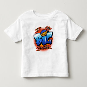 Camiseta De Bebé El aerógrafo soy el hermano mayor diseñando camise