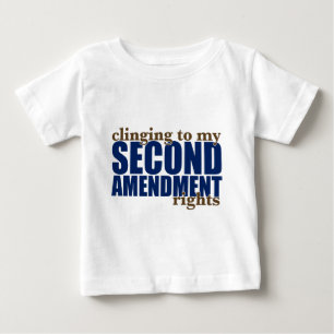 Camiseta De Bebé El aferrarse en las mis segundas derechas de la